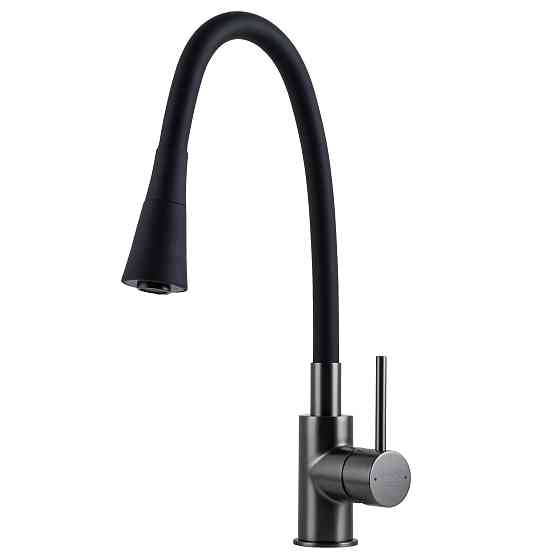 Змішувач для кухні TOPAZ LOFT TLF 8854-H39-GP-B01, Шланги TAQ-M0855 Київ