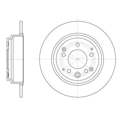 Гальмівний диск REMSA 6922.00 Вінниця - фото 1