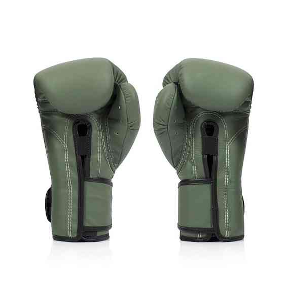 Боксерські рукавиці Fairtex BGV11 Green 10 унцій (бинти в комплекті) Каменское