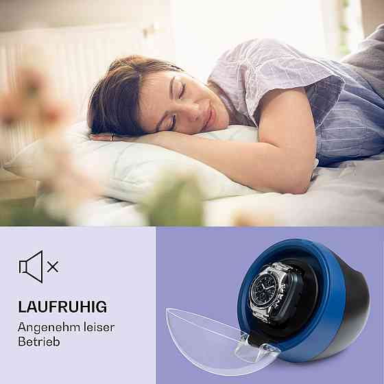 St. Gallen ll Заводчик годинника Premium 4 швидкості 3 режими обертання Синій (Німеччина, читати опис) Рівне