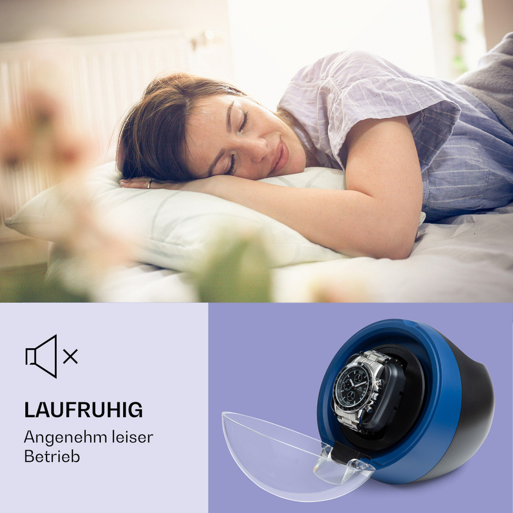 St. Gallen ll Заводчик годинника Premium 4 швидкості 3 режими обертання Синій (Німеччина, читати опис) Рівне - фото 5