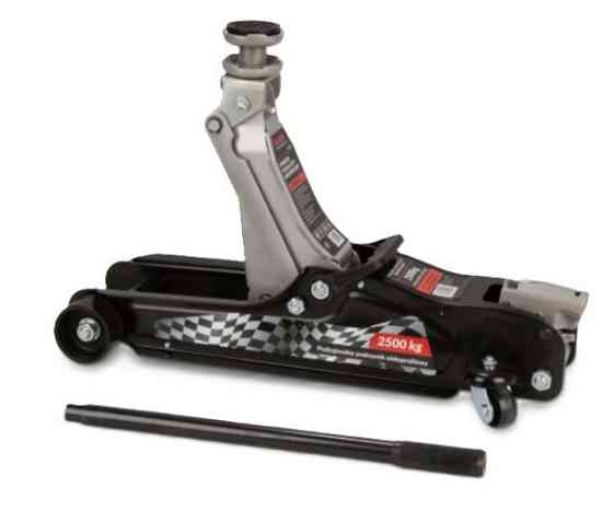 Гідравлічний домкрат BX-455 на колесах 2,5 т з мінімальною висотою 80 мм і підйомом до 360 мм Одеса