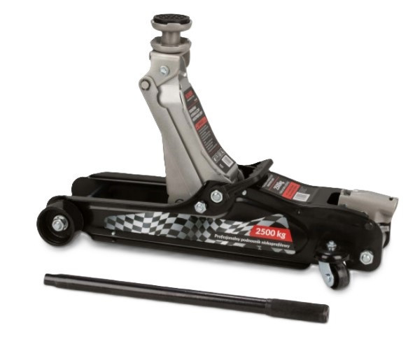 Гідравлічний домкрат BX-455 на колесах 2,5 т з мінімальною висотою 80 мм і підйомом до 360 мм Одеса - фото 1