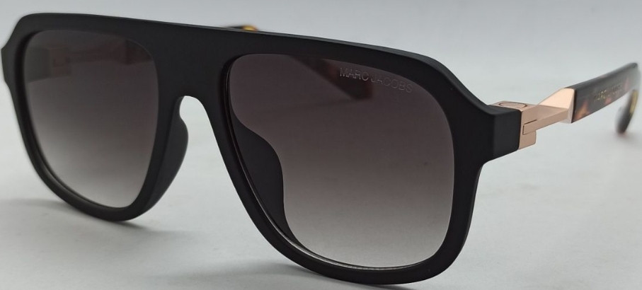 Брендовые очень красивые очки унисекс черные дужки тигровые градиент Киев - изображение 8