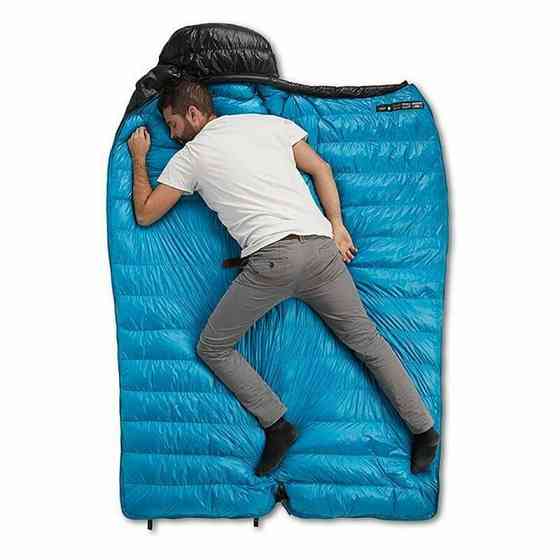 Спальник Naturehike CWZ400 NH19W400-Z, (7°C), p-р L, чорний Київ