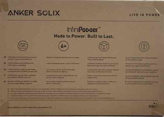 Зарядная станция Anker SOLIX C1000X 1800W 1056Wh Новая Европейская. Харьков