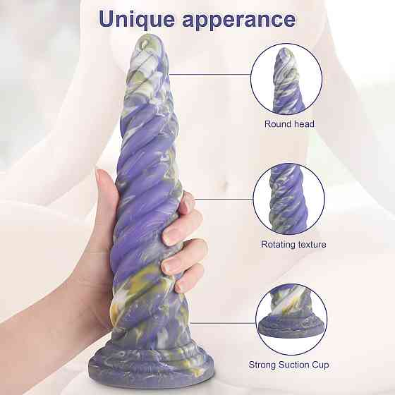 Фалоімітатор незвичайної форми "Cuttlefish penis" Sex Aura Київ