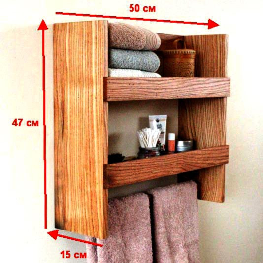 Полка для ванной 