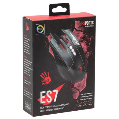 Мышка A4Tech Bloody ES7 Esports Black (4711421980128) Винница - изображение 7