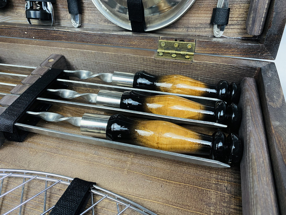 Подарочные наборы шампуров Grill Master. Оригинальный подарок мужчине, папе, куму, другу Тернополь - изображение 4