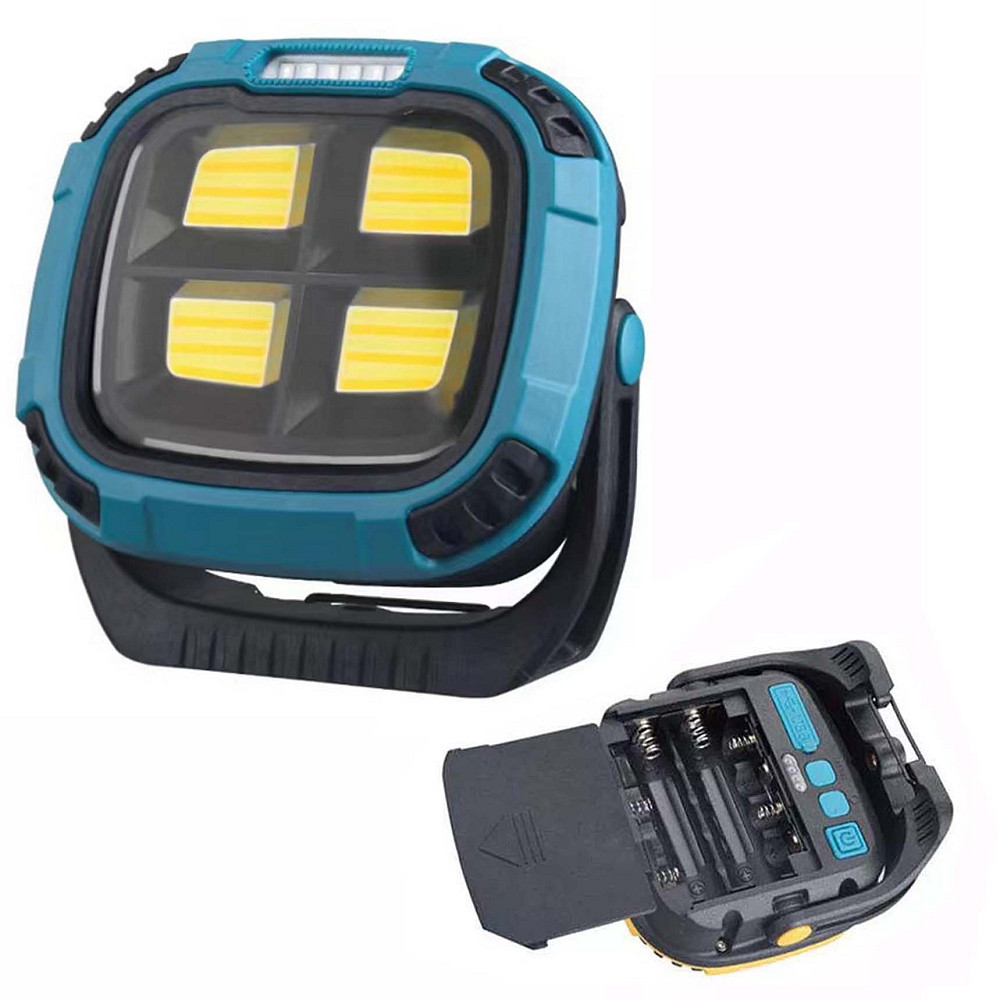 Фонарь кемпинг W894-1-4COB(White+Yellow)+5SMD(Red) Power bank QT-10 Львов - изображение 4