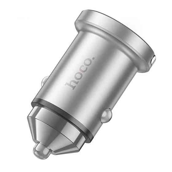 Автомобільний зарядний пристрій HOCO NZ10 Handy PD45W+QC3.0 car charger Silver Киев