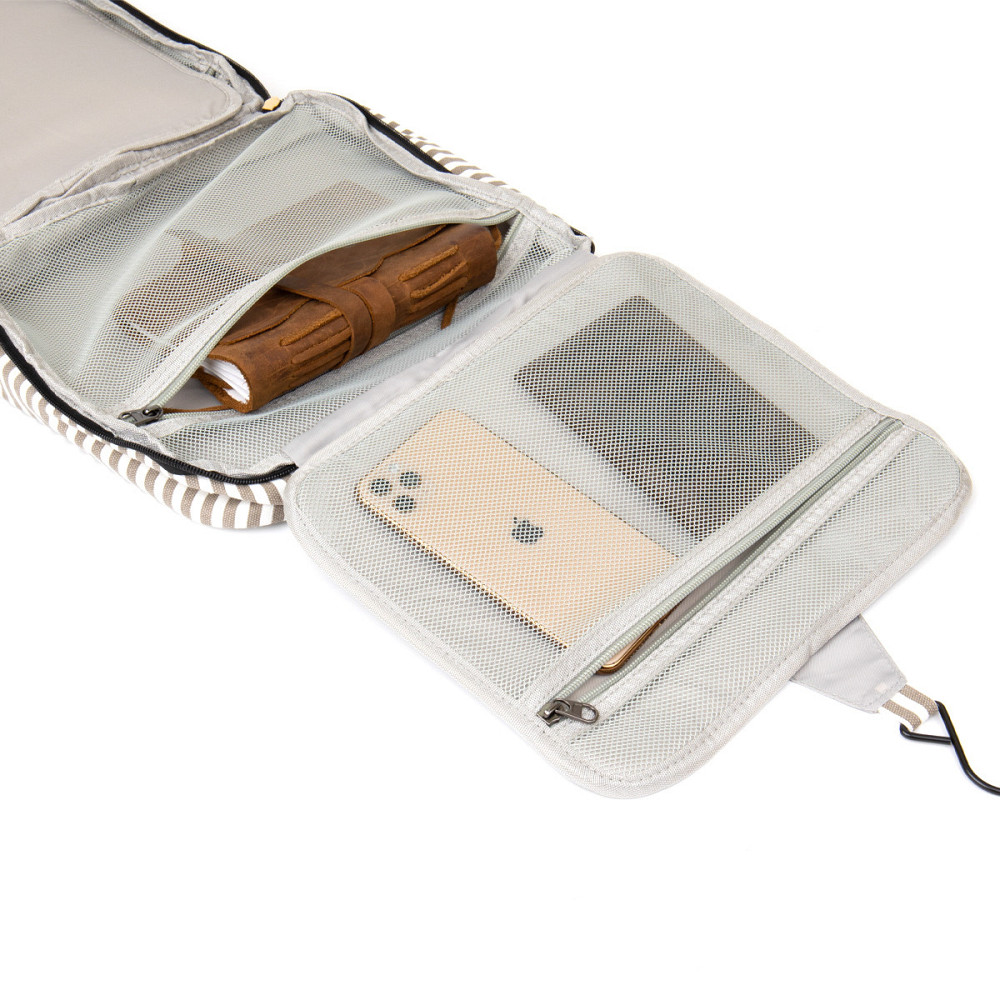 Сумка органайзер для подорожей текстильна Vintage 20650 Біла Київ - фото 7