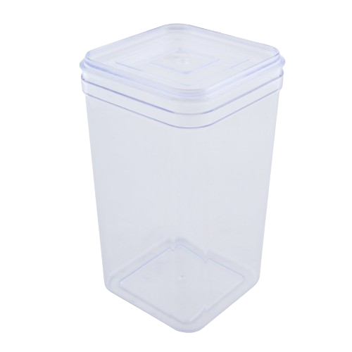 Ємність для сипучих продуктів 1,3л прозорий/прозорий Алеана Житомир