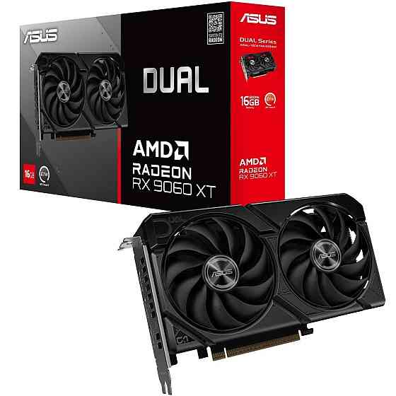 Відеокарта AMD Radeon RX 9060 XT 16 GB GDDR6 Dual Asus (DUAL-RX9060XT-16G) ( 12119 ) Харьков