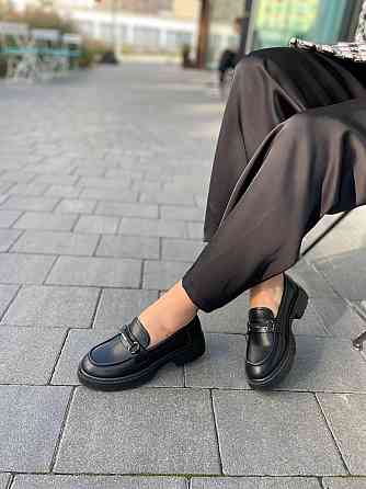 PLPS Лоферы женские PLPS черные натуральная кожа 36-41 (R035-1) Коломия
