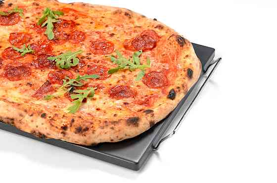 Камінь для піци прямокутний 38x30 см з підставкою GRILLI 300380 Код: 012334 Рівне