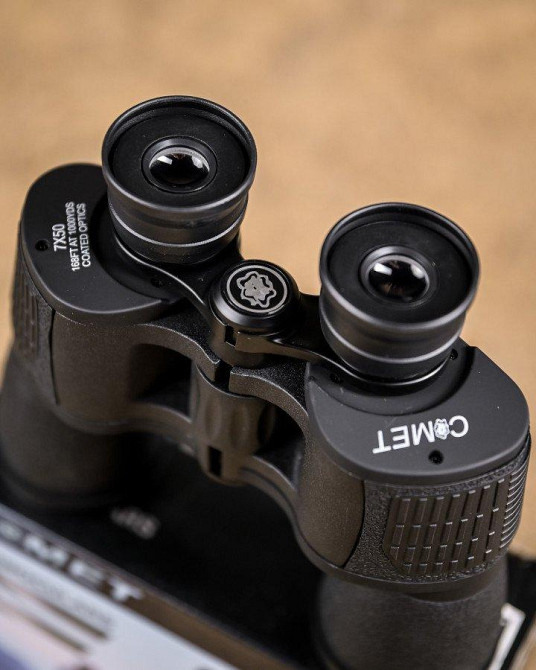 Бінокль Comet AXP203 (7x50) чорний, у чохлі ПП7736 Одеса - фото 2