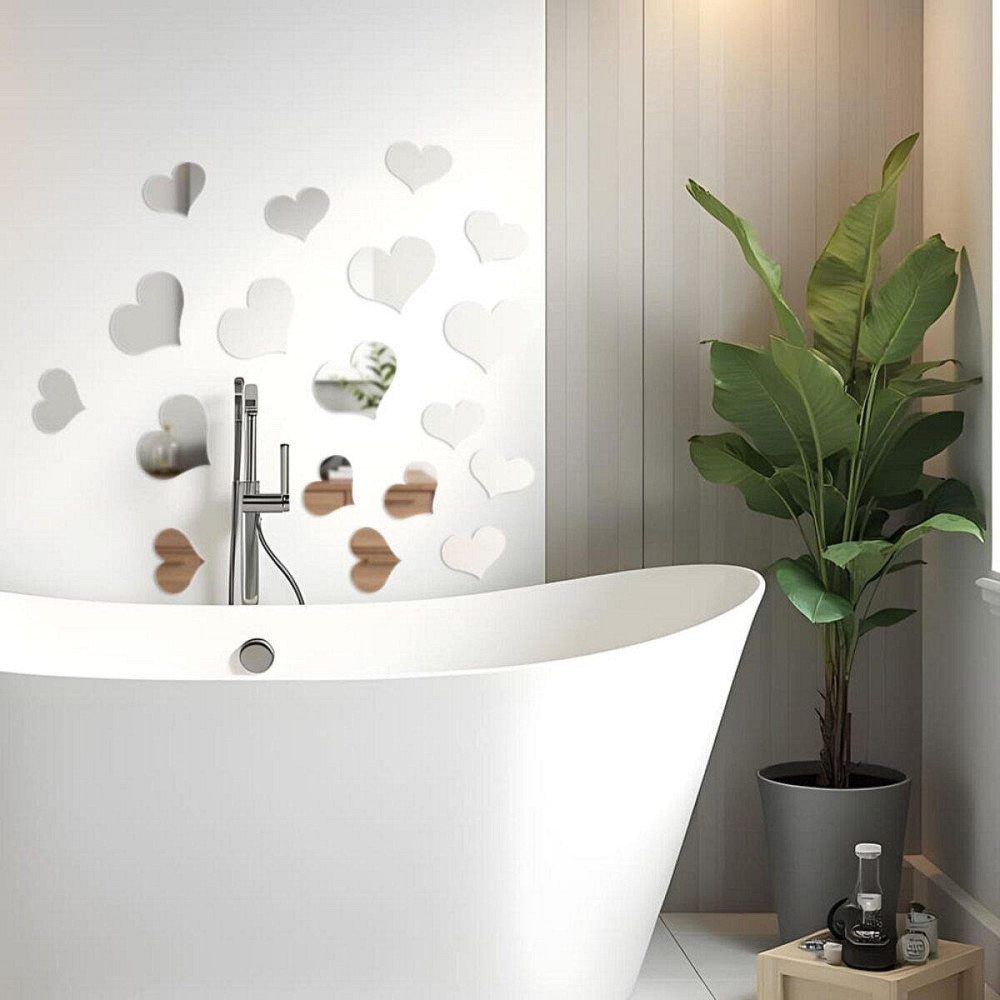 Зеркальный декор акриловый самоклеющийся серебро, 18шт (D) SW-00002524 Днепр - изображение 6