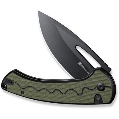 Нож Sencut Squiggy, Black/Green G10, Darkwash (S24082A-2) Винница - изображение 5