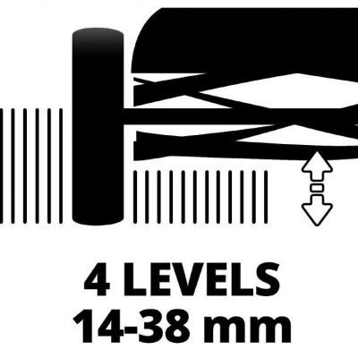 Газонокосилка Einhell GE-HM 18/38 Li-Solo, 18В, PXC, 38 см, 45 л, 14-38 мм, 10.5 кг (без АКБ и ЗУ) (3414200) Винница - изображение 7
