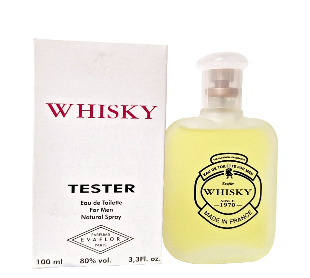 Туалетна вода чоловіча Тестер Whisky Evaflor 100 мл Віскі Запоріжжя - фото 1