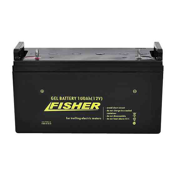 Гелевый Аккумулятор 100Ah Fisher 12V Дніпро