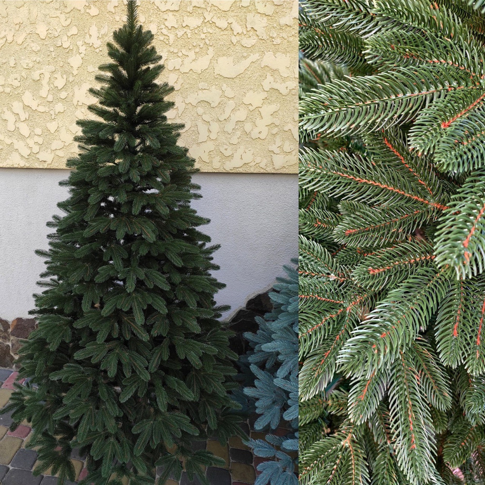 Штучна пухнаста ялинка Преміум (висота 3.50 м) лита (Зелена) Вінниця - фото 5