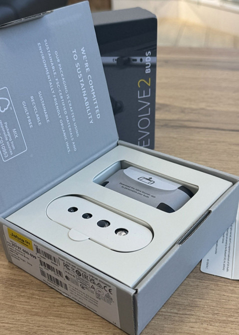 Наушники Jabra Evolve 2 Buds. Киев - изображение 3