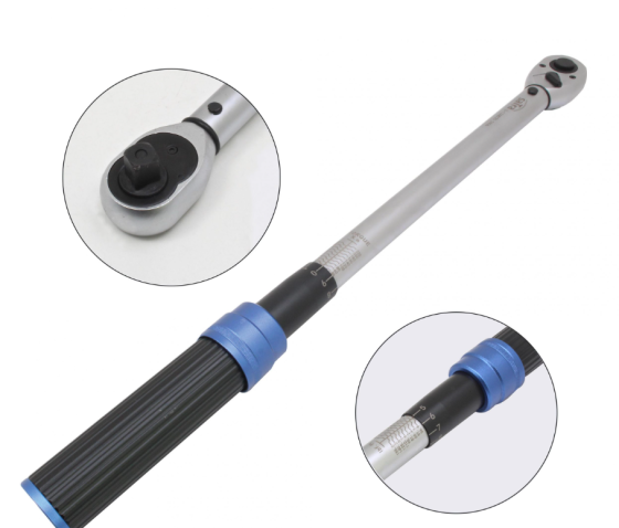 Ключ динамометричний 1/2" 40-220 Нм SATRA S-12XM220 Чернігів