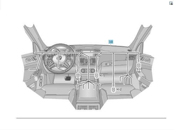 Mercedes-Benz  A1665400917 Джгут електропроводки передньої панелі ML/GLE W166 GL/GLS X166 GLE Coupe C292 Одесса