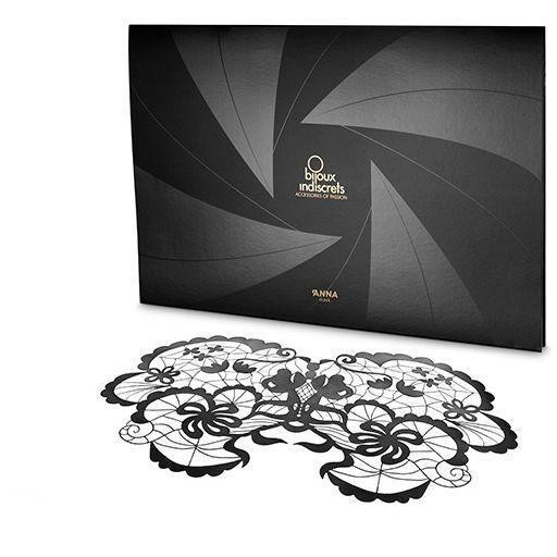 Виниловая маска Anna от Bijoux Indiscrets, черная Sex Aura Киев - изображение 3