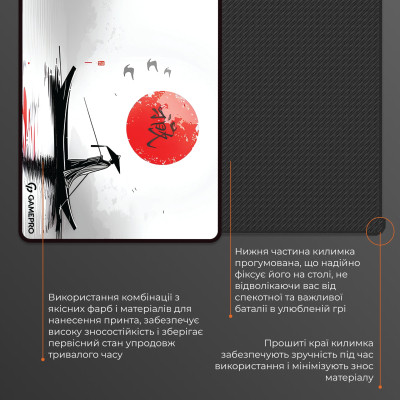 Коврик для мышки GamePro Speed/Control Gray (MP275JR) Винница - изображение 5