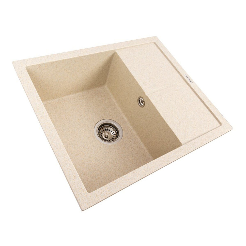 VALESO Кухонна гранітна мийка 5850 REYNA VALESO пісок Коломыя - изображение 3