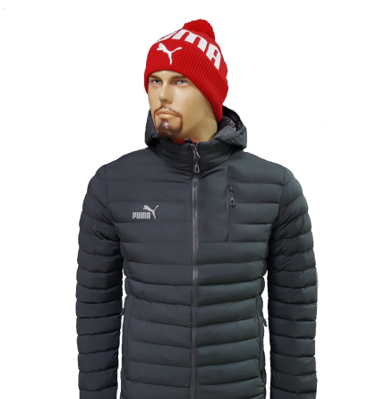 Мужская демисезонная стеганая куртка Puma Киев