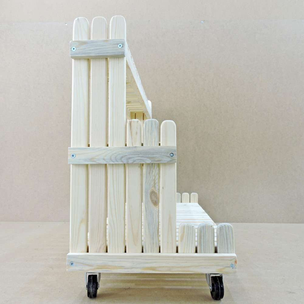 Підставка для квітів "Санабрія 100" на коліщатках бланже Миколаїв - фото 7