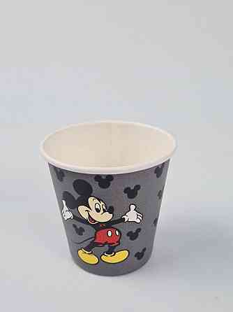 Паперові одноразові склянки 110 мл "MICKEY MOUSE" (50 шт.) Харків