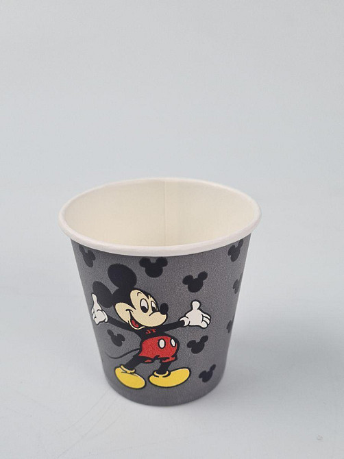 Паперові одноразові склянки 110 мл "MICKEY MOUSE" (50 шт.) Харків - фото 1