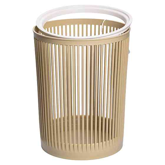 Коричнева корзина для сміття в офіс 8 л Київ