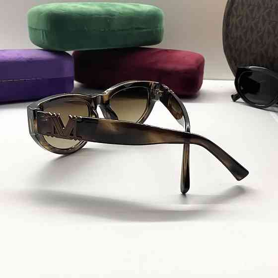 Женские солнцезащитные очки Max Mara (3610) коричневые Киев