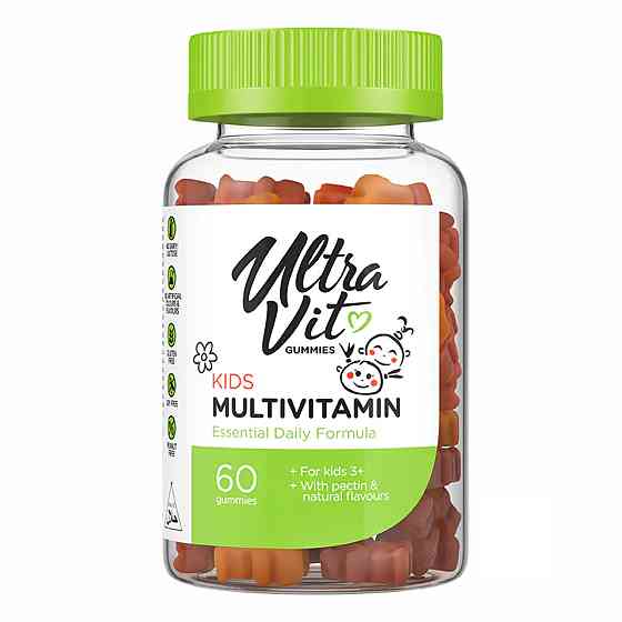 Дитячі полівітаміни VPLab Kid's Multivitamin 60 цукерок Київ