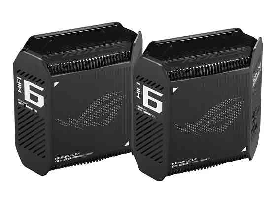 Wi-Fi Mesh система Asus ROG Rapture Gaming Mesh System GT6 Black 2PK (B-2-PK) Black Харьков