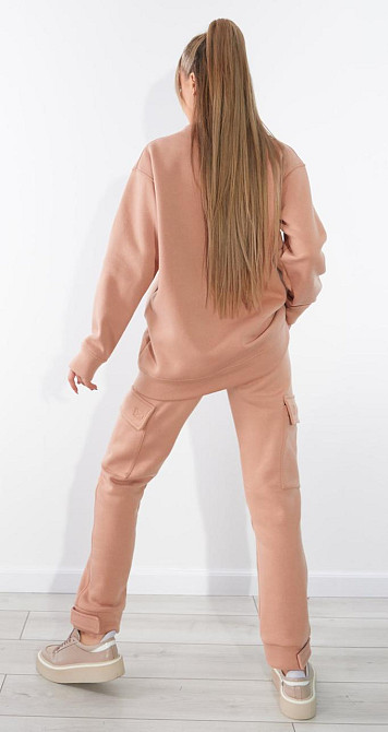 Теплий костюм на флісі з великими кишенями (42) Київ - фото 4