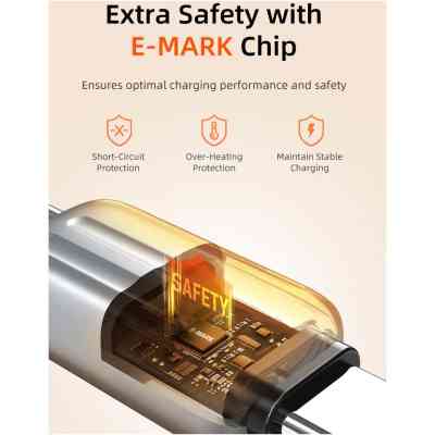 Дата кабель USB-C to USB-C 2.0m PD240W Cabletime (CA915736) Винница