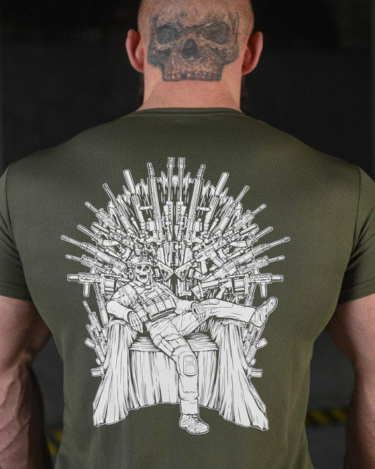 Футболка потовідвідна RESTART трон НП4907 Одеса - фото 4