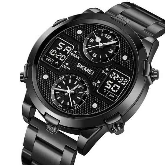 Годинник наручний чоловічий SKMEI 2212SBKBK LH-80 Київ