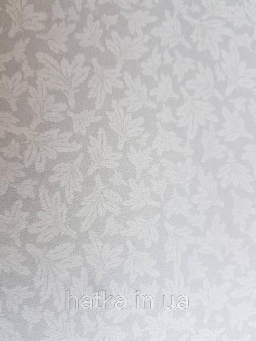 Обои флизелиновые Decoprint Elisir EL21040 маленькие листья бежево серебристые на светло сером фоне Киев - изображение 3