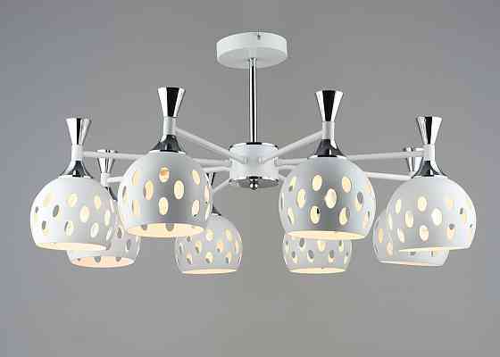 Люстра металева у вітальню VALESO B N6099/8 WT+CR Коломия