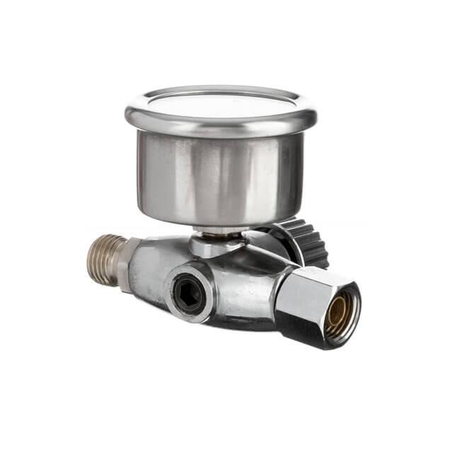 Регулятор тиску 1/4", професійний, до 10 бар, до 400 л/хв, для фарбувального пістолета, STORM INTERTOOL PT-1423 Київ - фото 4