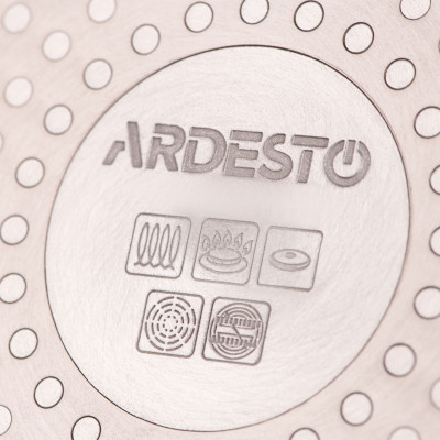 Сковорода Ardesto Black Mars Alcor, 26см, алюміній, чорний (AR1926BML) Вінниця - фото 2